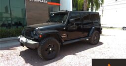 JEEP WRANGLER SAHARA 2014 NEGRO